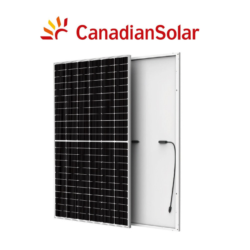 Panel Solar Canadian 455W 120 HiKu6 Black Frame Perc
